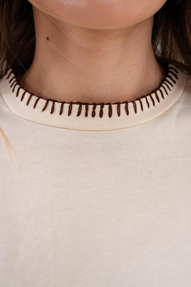 Basic Kadın T-Shirt - 5