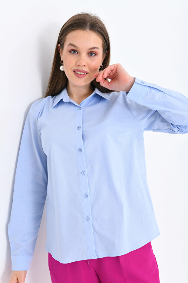 Mavi Basic Жіноча ткана сорочка - 4