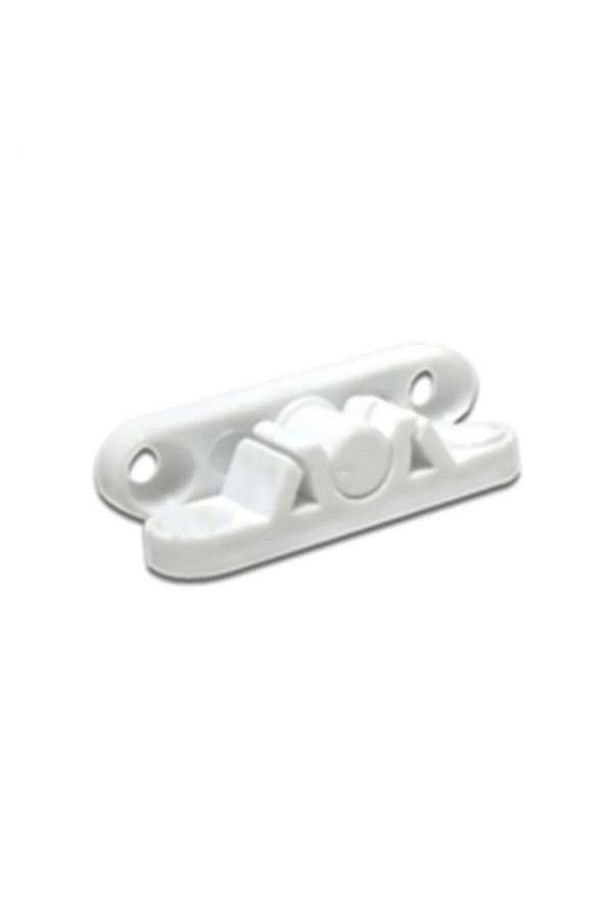 2 Adet Pvc Sineklik Kapı Pencere Çıtçıt Kilit Beyaz - 1
