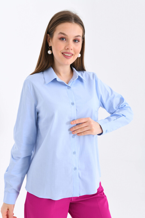 Mavi Basic Жіноча ткана сорочка - 6