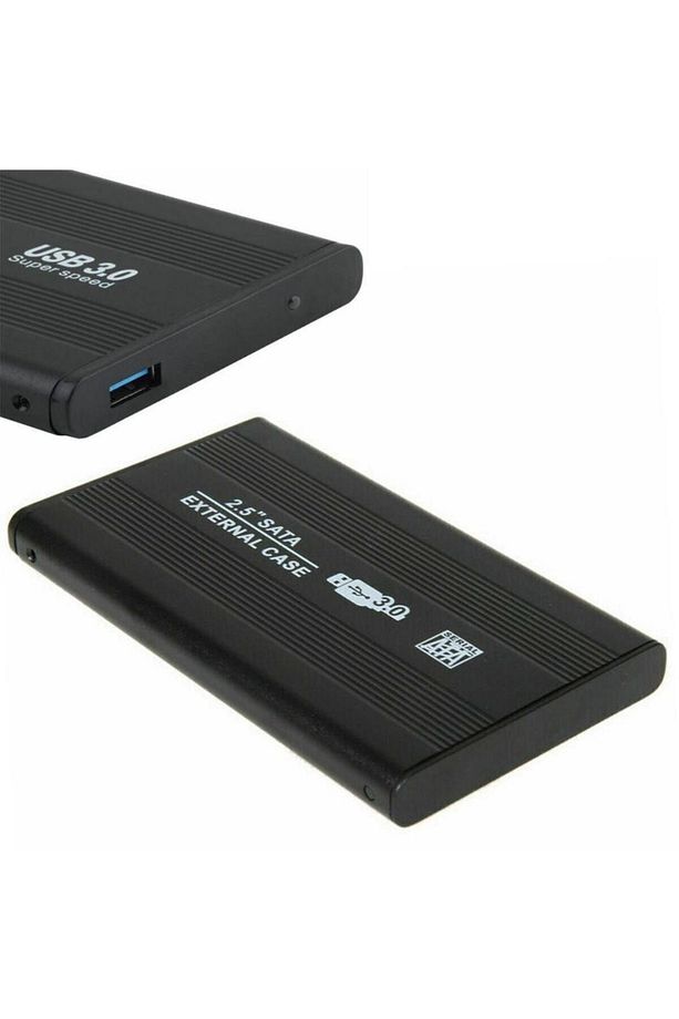 2.5 Usb 3.0 Harici Harddisk Hdd Kutusu Sata Disk Ssd Veri Aktarma 5 Gbps Aluminyum Gövde - 5