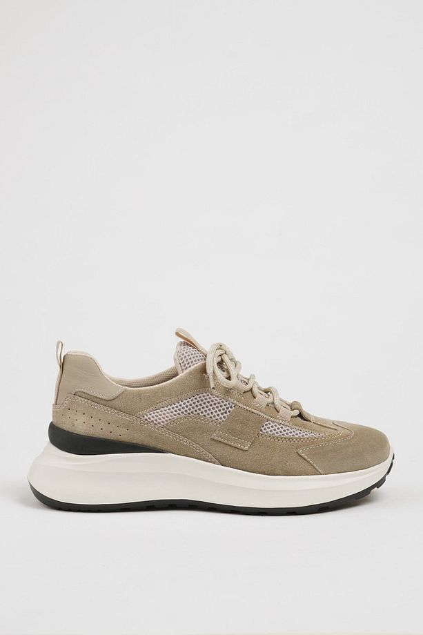 Harper Model Kombinasyonlu Deri İthal Taban Sneaker Ayakkabı - 4