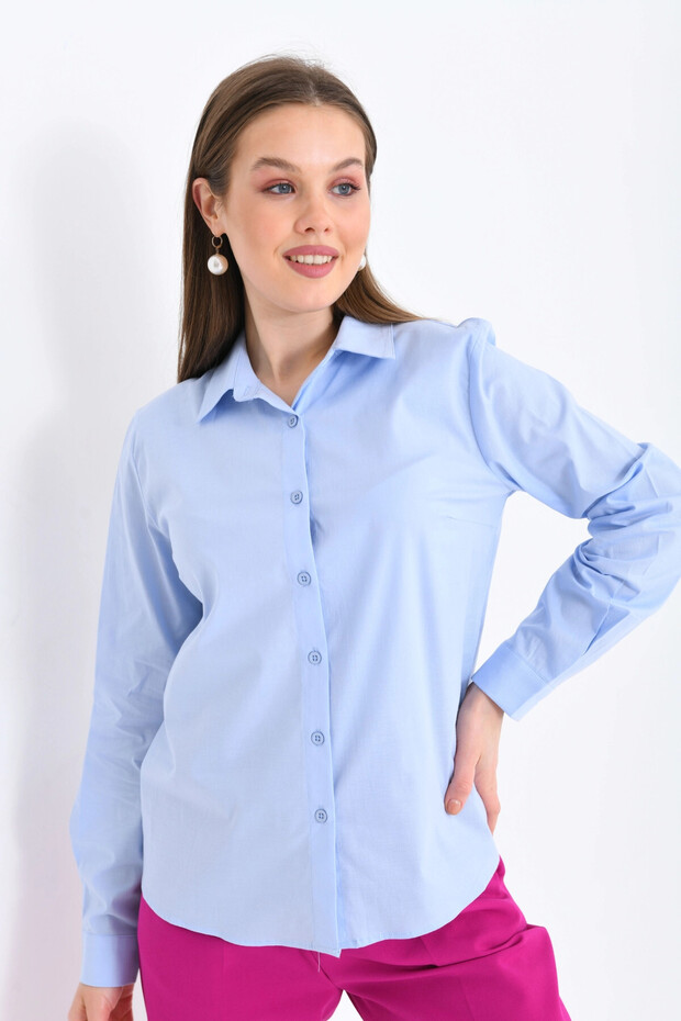 Mavi Basic Жіноча ткана сорочка - 3