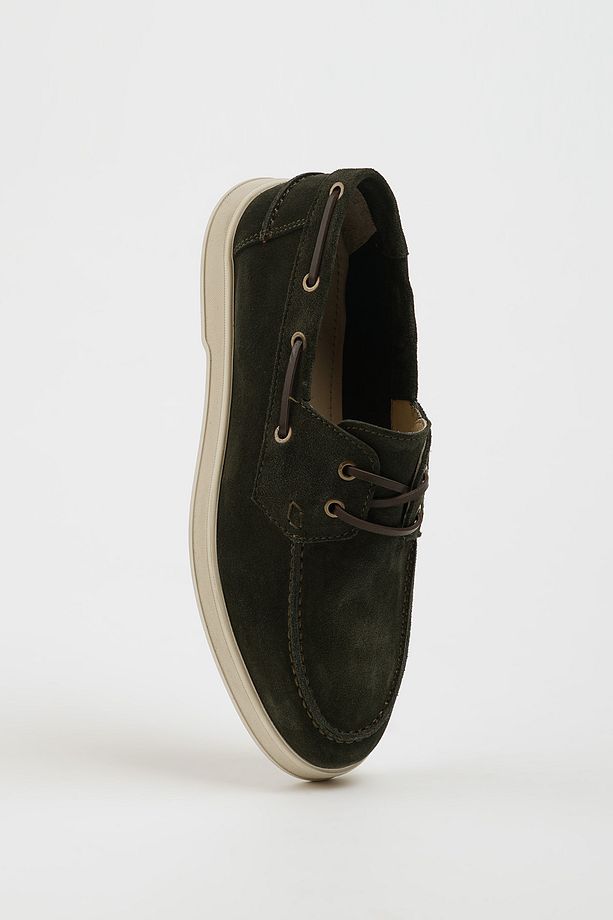 Feliks Model Süet Deri Eva Taban Loafer Ayakkabı - 7
