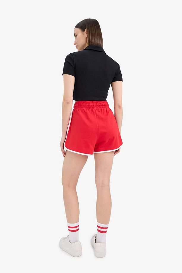 Coool Regular Fit Esnek Belli Bağcıklı Kalın Kumaş Mini Şort A6224AX25SM - 5