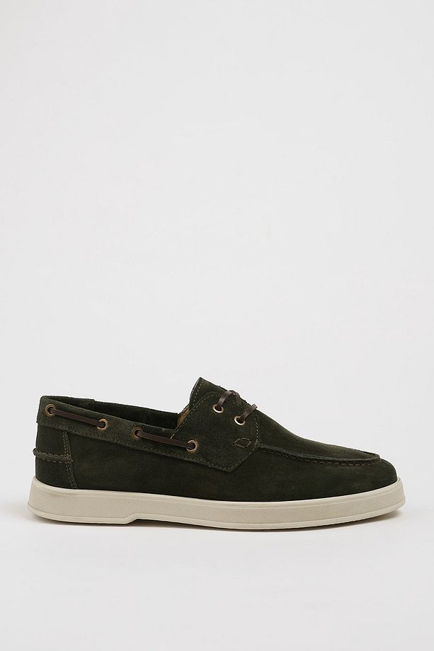 Feliks Model Süet Deri Eva Taban Loafer Ayakkabı - 5