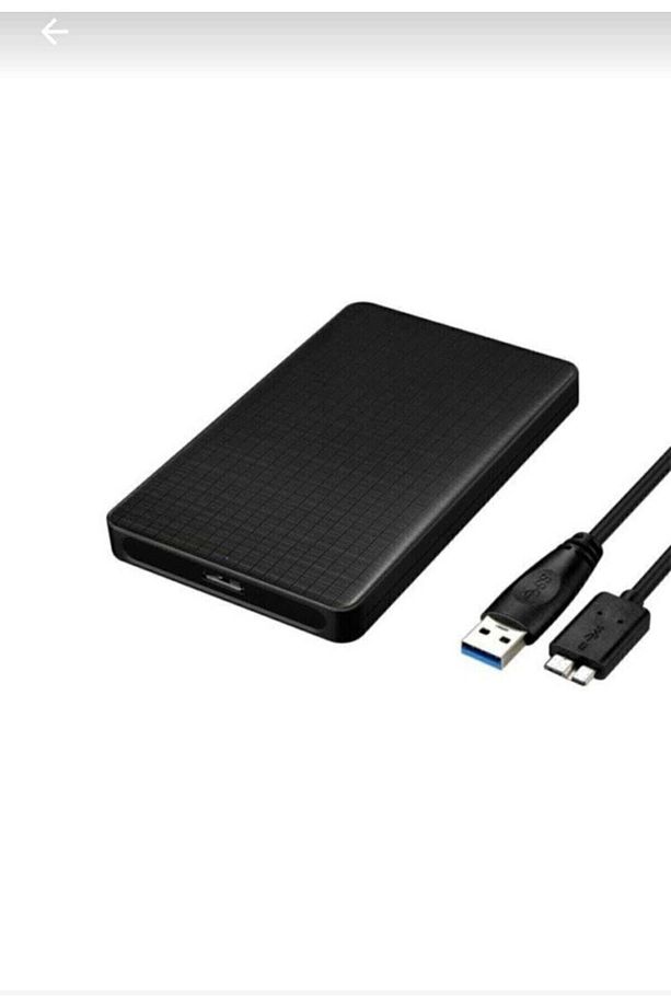 2.5 Hdd Kutusu Usb 3.0 Harici Harddisk Kutusu - Micro Usb 3.0 Giriş-beyaz - 5