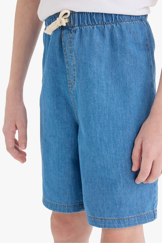 Erkek Çocuk Jean Şort D8575A825SM - 4