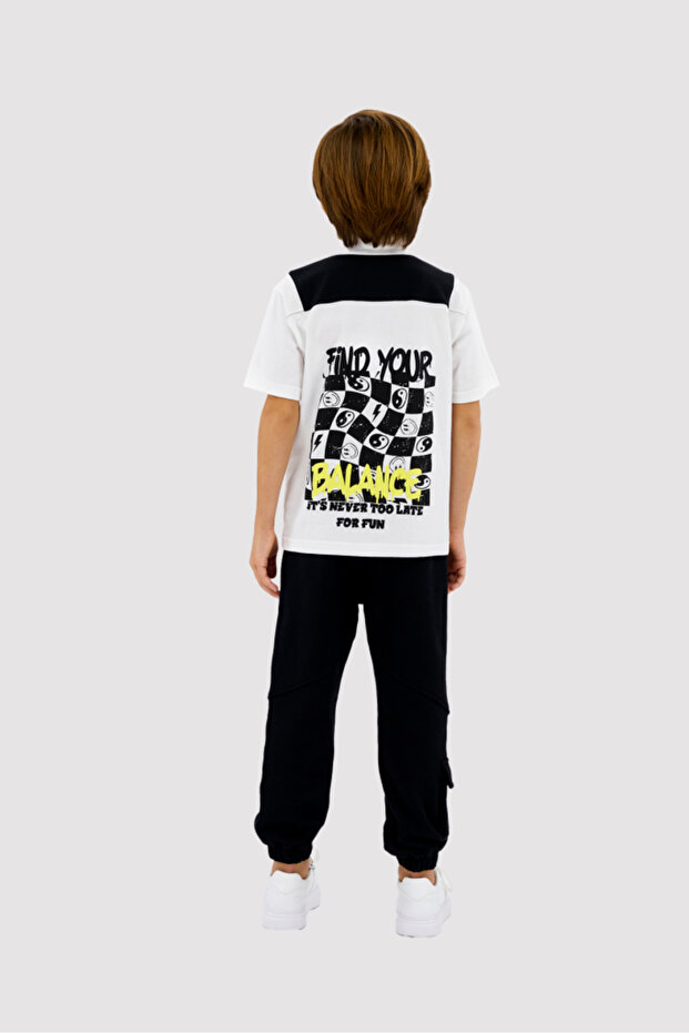 Tricou contrastant - 4