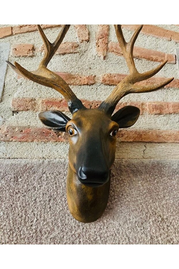 Geyik Duvar Büst Biblo - 3