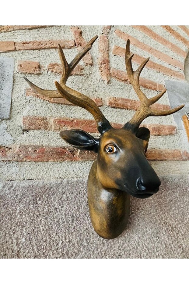 Geyik Duvar Büst Biblo - 4