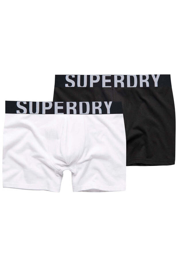 Boxeri SUPERDRY Dual Logo - 1