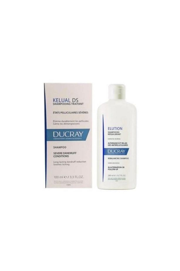 Kelual Ds Şampuan 100 ml & Elution Şampuan 200 ml Kofre ( Yeni Formül ) 3282779319584 - 1