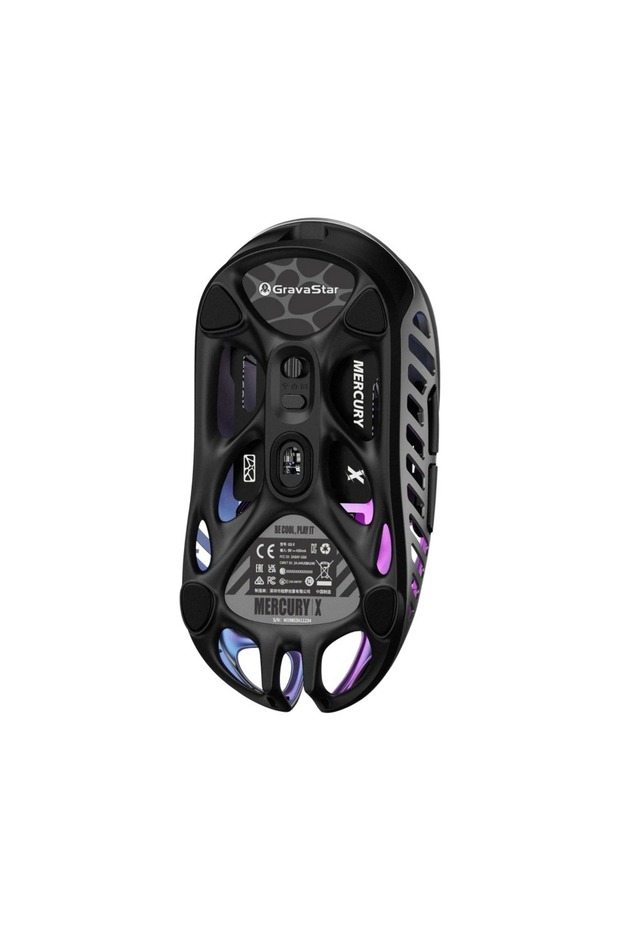 Mercury XPro RGB 32K DPI Optical Gaming Mouse + 8K Dongle Wireless Programmable 5 Button - 3