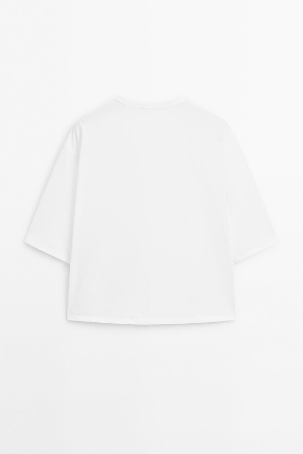 Oversize ağır t-shirt - 8