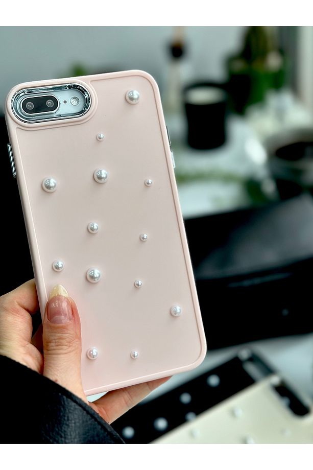 Iphone 7 Plus Ve 8 Plus Uyumlu Pearl Oyuncak Tasarımlı Esnek Silikon Kılıf - 1