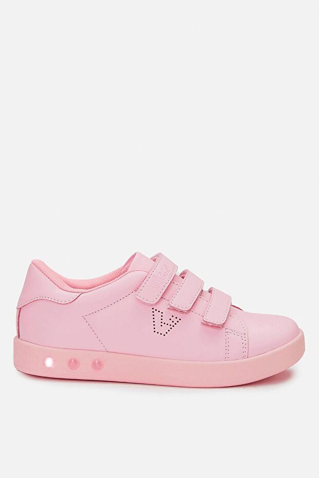 Oyo Işıklı Kız Çocuk Pembe Sneaker - 2