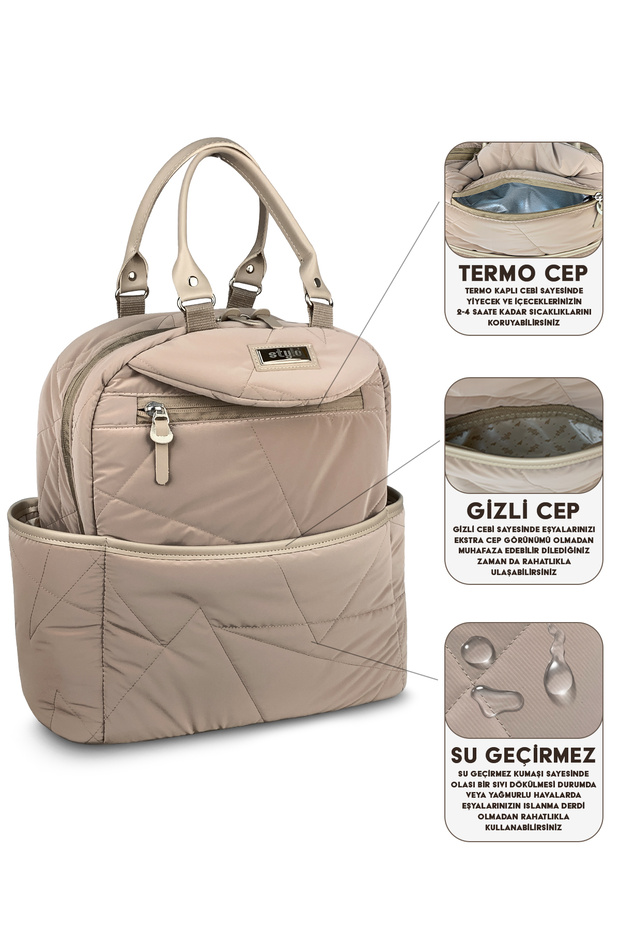 Powder Anne Bebek Bakım ve Kadın Çantası - 3