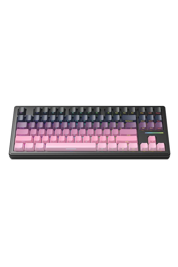 ATTACK SHARK M87 RGB Kablosuz Şarjlı Üçlü Mod 4000mAh PBT Mekanik Klavye Mac ve Win Uyumlu - 5