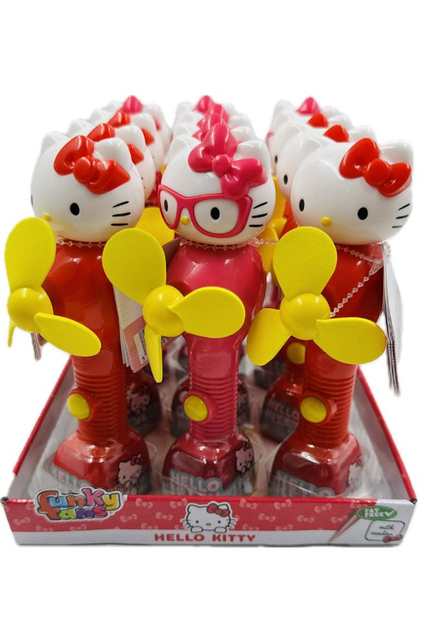 Relkon Funky Fan Hello Kitty Lisanslı Oyuncak Fan Şekerleme - 3