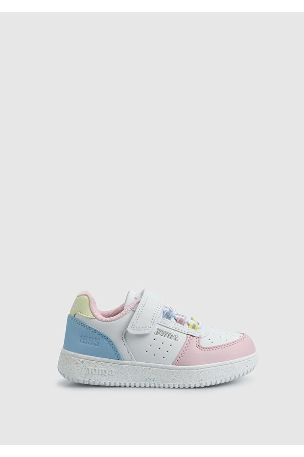 Pipe Jr 2516 Blanco Rosa Multi Girl's Sneaker Jpipes2516V