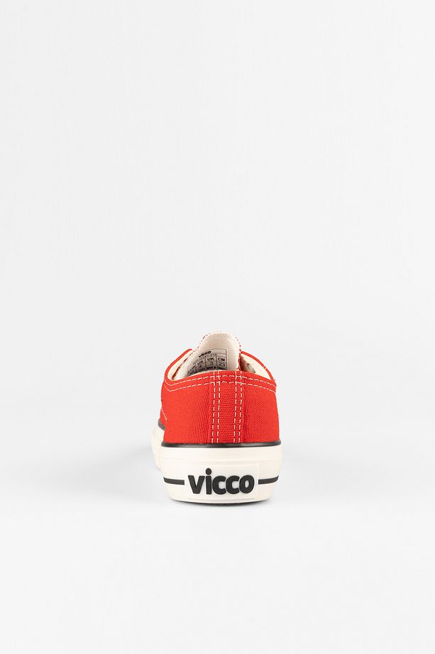 Idol Basic Unisex Genç Kırmızı Sneaker - 5
