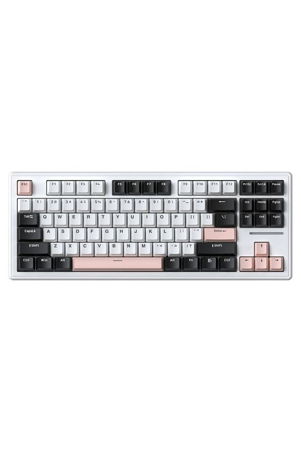 ATTACK SHARK M87 RGB Kablosuz Şarjlı Üçlü Mod 4000mAh PBT Mekanik Klavye Mac ve Win Uyumlu - 1