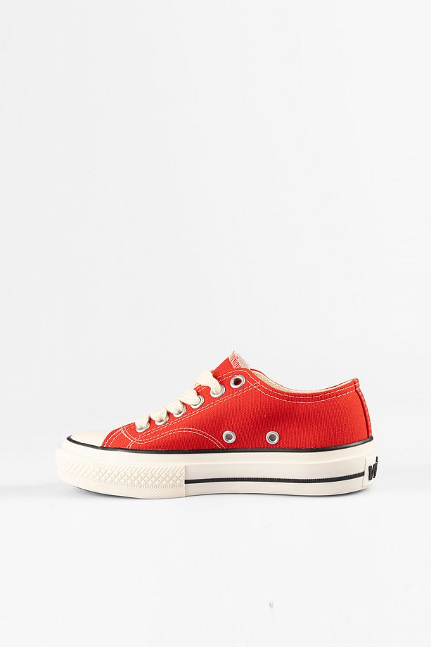 Idol Basic Unisex Genç Kırmızı Sneaker - 2