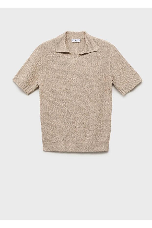 Pamuklu triko polo gömlek - 3