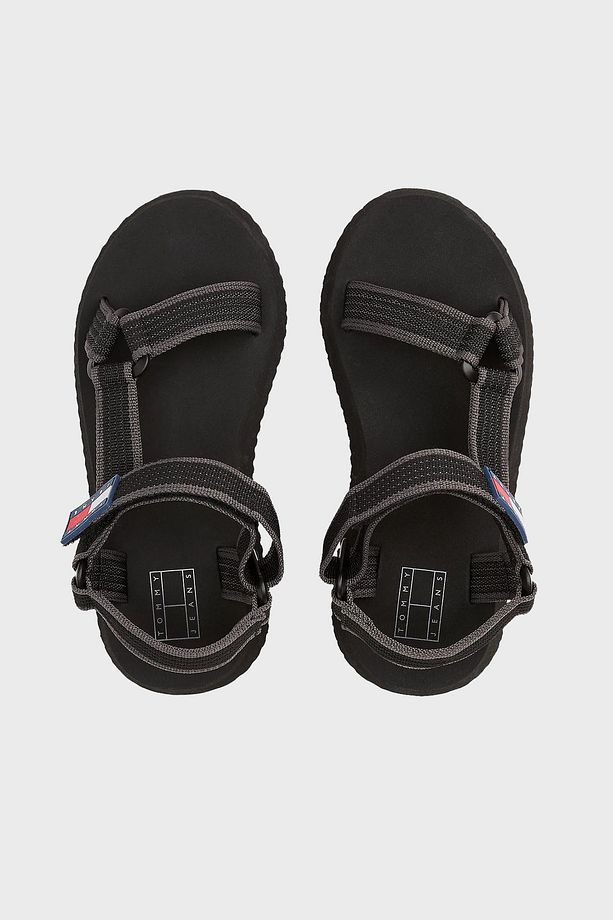 Logolu Platform Taban Cirtlı Sandalet SANDALET EN0EN02747 BDS - 5