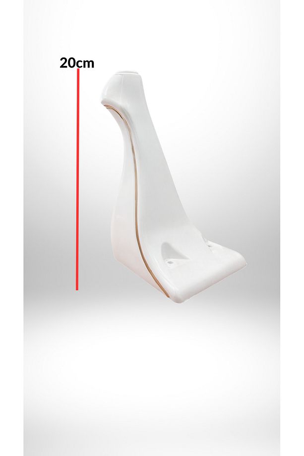 YUNUS Ayak 20Cm (BEYAZ-GOLD) Ayak Plastik Konsol Komidin Şifonyer Koltuk Ayağı - Dayanıklı Tasarım - 2