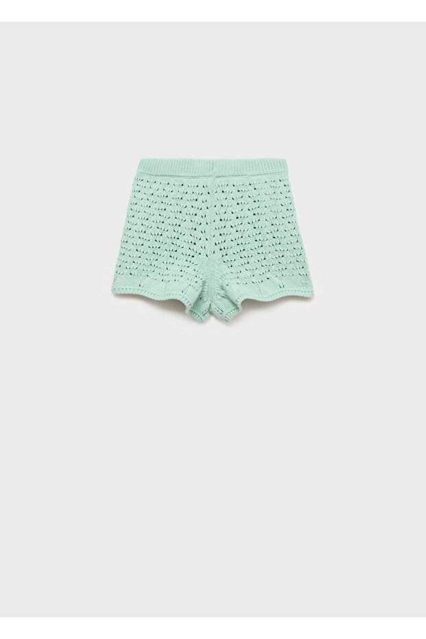 Kroşe triko şort - 4