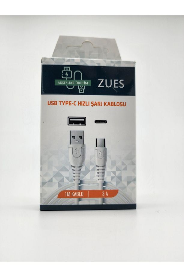 USB TYPE-C 1M 3A HIZLI SARJ DESTEKLİ YERLİ ÜRETİM - 6
