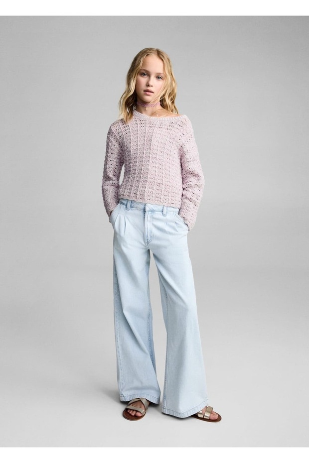 Ajur örgü kazak - 2