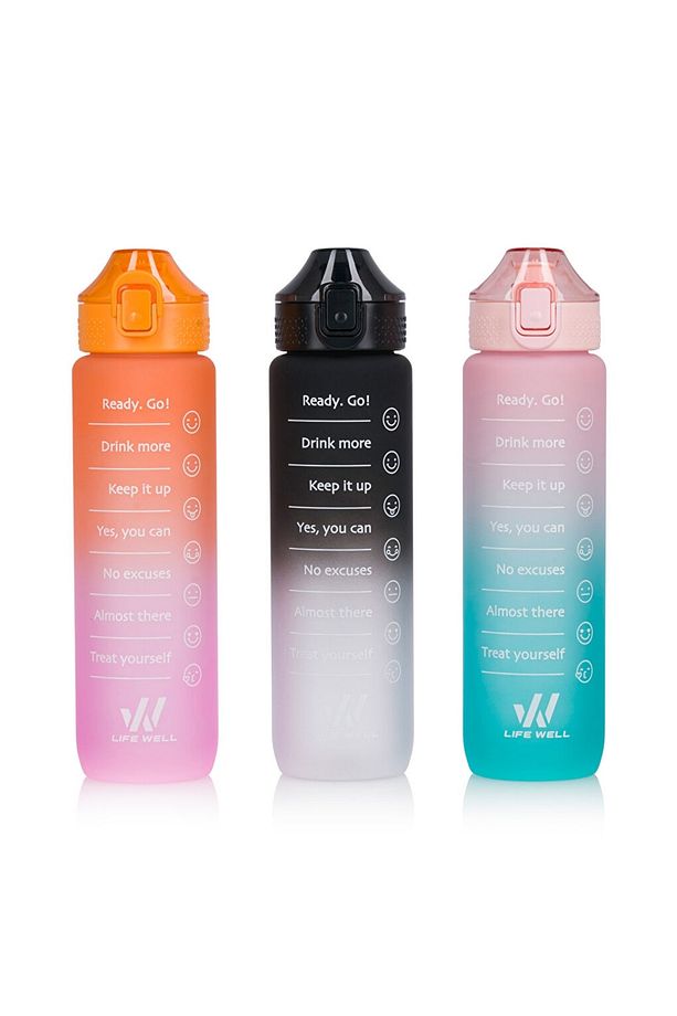 LCW ACCESSORIES Baskılı Motivasyon Matarası 1000 Ml - 5