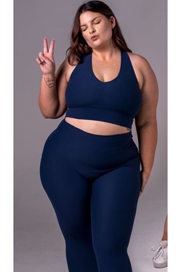 Women's Plus Size Battal Recovery High Waist Premium Fabric Leggings