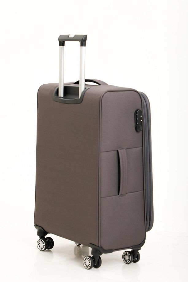 Gri Unisex 3'Lü Valiz Seti Fsl0012-2025 4 Tekerlekli - 4