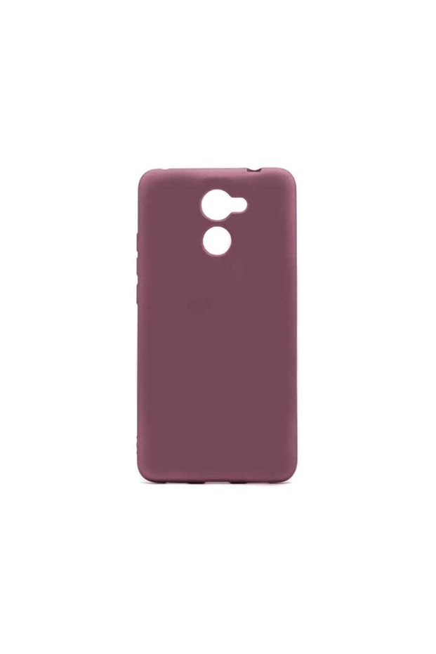 Huawei Y7 Prime Case Vrdr Premier Silicone Cover - Plum