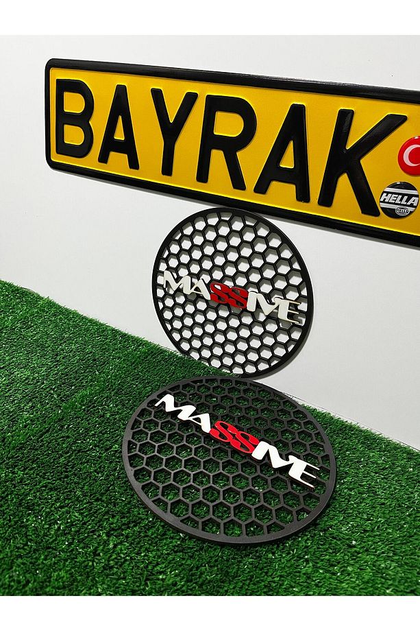 20CM midrange uyumlu massive yazılı özel üretim 20cm midrange kapağı - 4