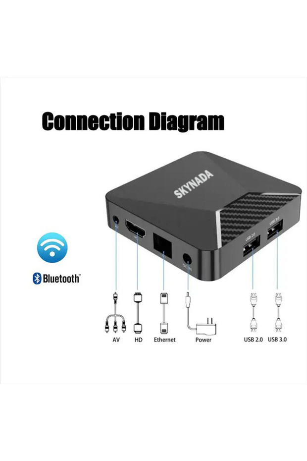 Android Tv Box, Free Channels Subscription, 4k, Set Top Box, Ott Box, Android 11, Smart Box - 6