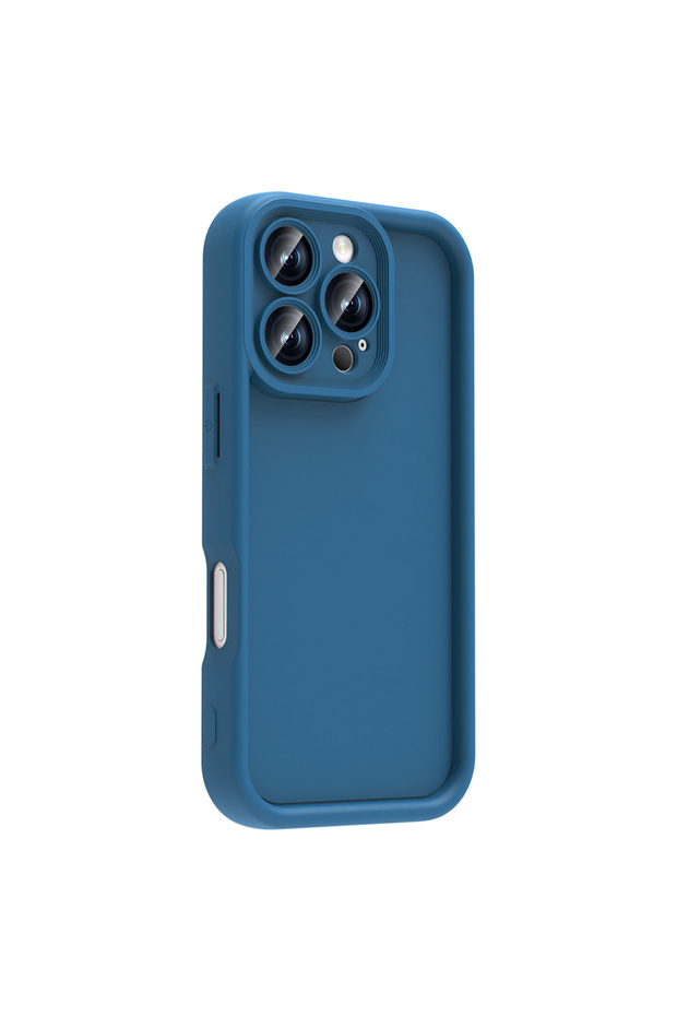 حافظة آيفون 16 برو مع حماية للكاميرا - غطاء أناناس سفلي - أسود - 7