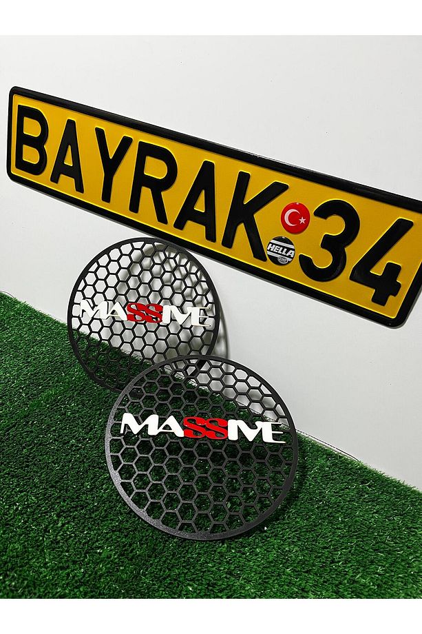 20CM midrange uyumlu massive yazılı özel üretim 20cm midrange kapağı - 6