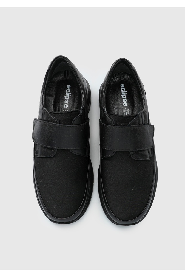 Siyah Deri Erkek Ayakkabı - 5