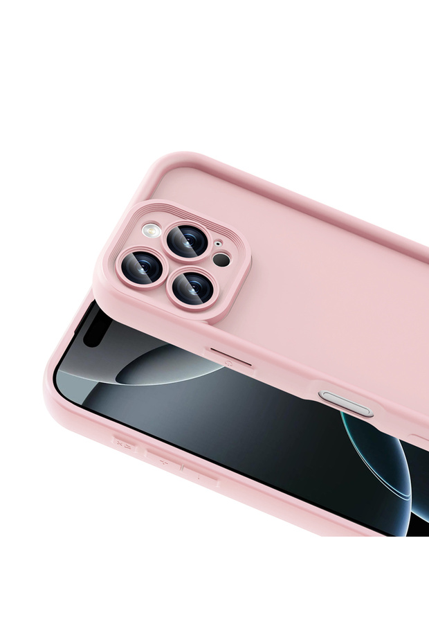 حافظة آيفون 16 برو مع حماية للكاميرا - غطاء أناناس سفلي - أسود - 6