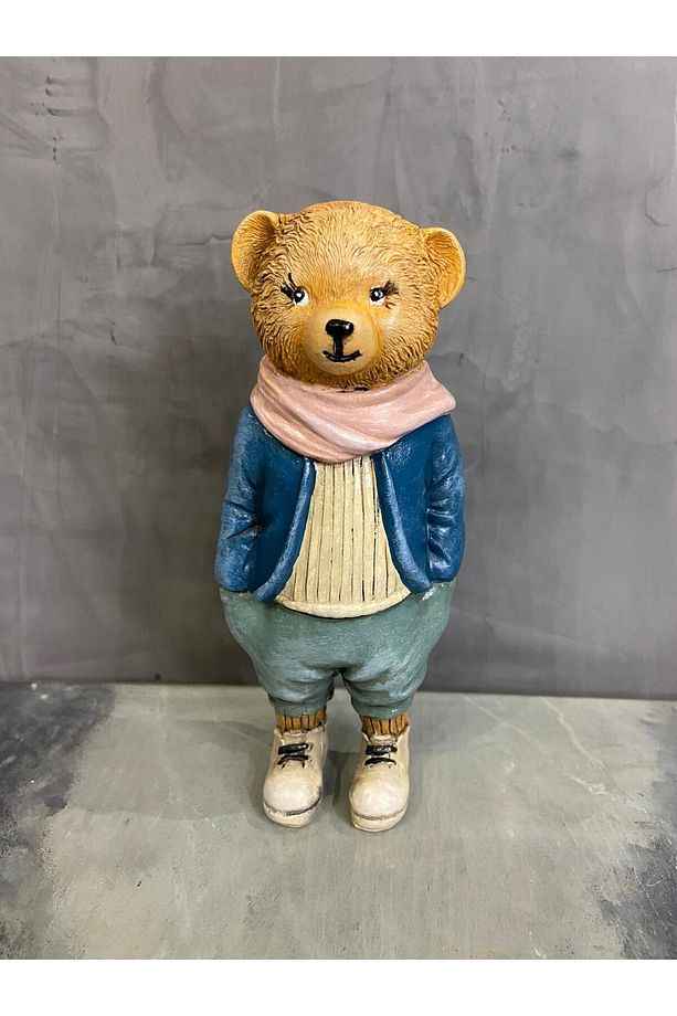 Teddy Bear Koleksiyonu Retro Ayıcık Biblo Model 6 - 1