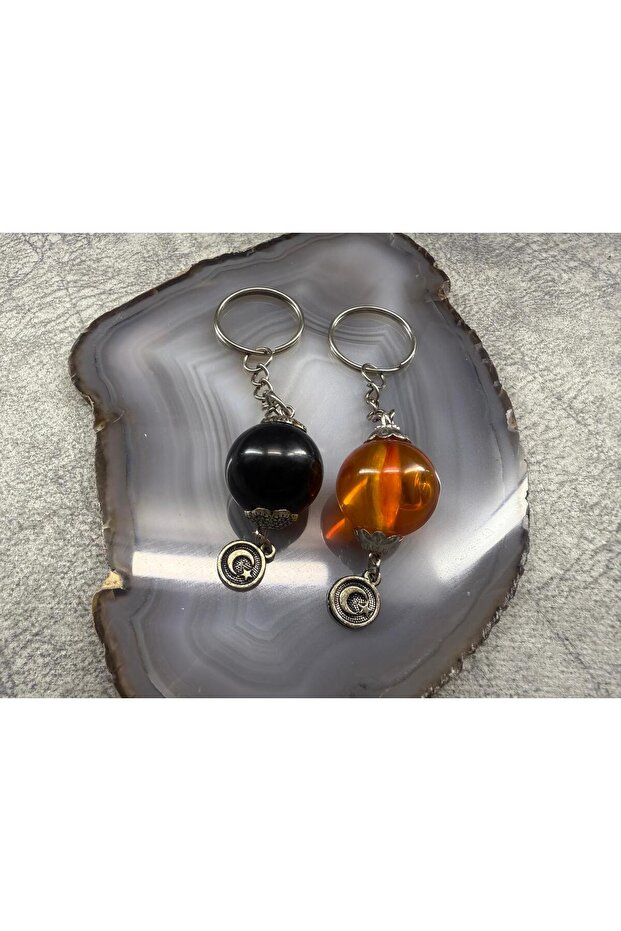 Gift Double Rosary Keychain 2 Pieces