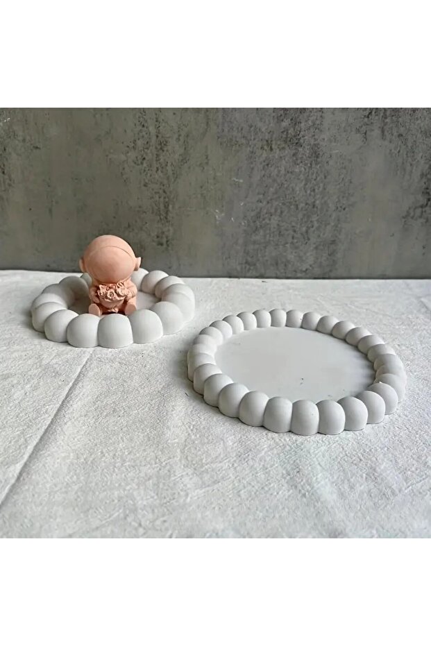 Ww Bubble 2-Piece Decorative Plate - 3