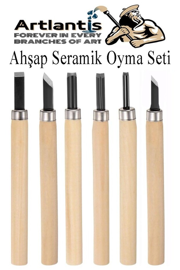 Linol Baskı Seti 1 Paket A4 20 x 30 Linolyum Tabaka Gri Linol Oyma Seti 6 Bıçaklı Rulo Fırça Mürekke - 2