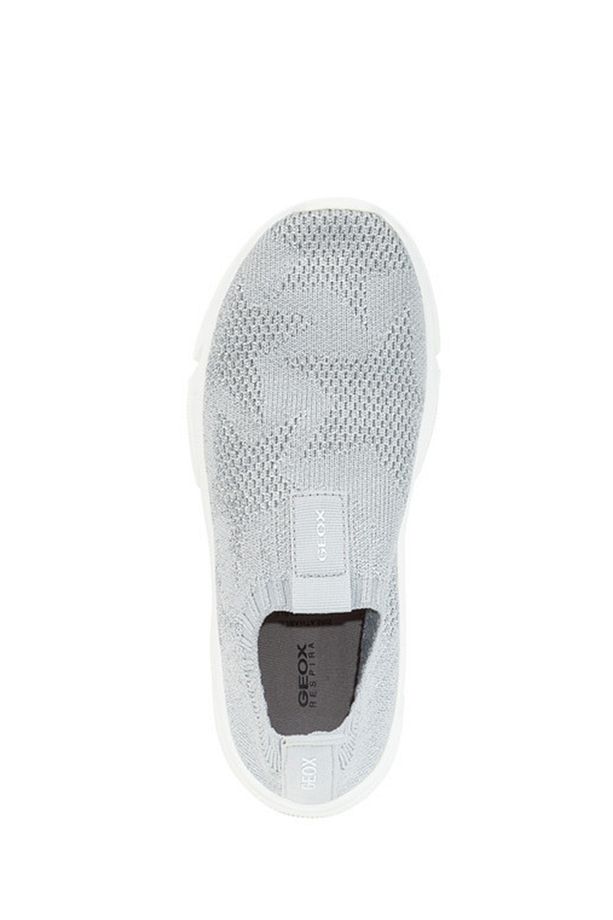 Kız Çocuk Gri J Aril G. E - Shiny Knitt. Text Kumaş Sneaker J25DLE0007QC1007 - 5