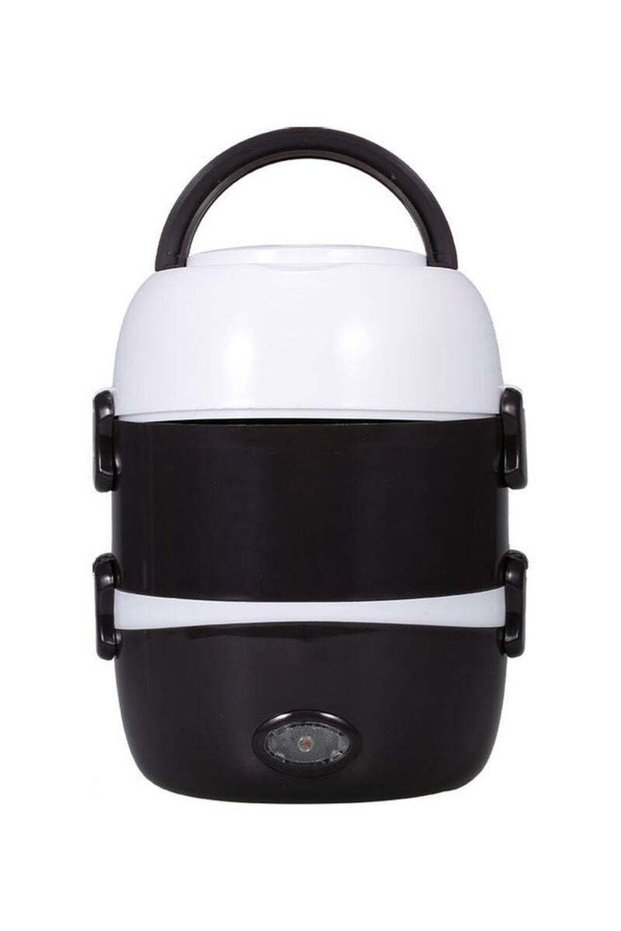 Multifunctional Bento Electric Rice Cooker Food Warmer Lunch Box Multicolor 25.5*19.5*19.5cm